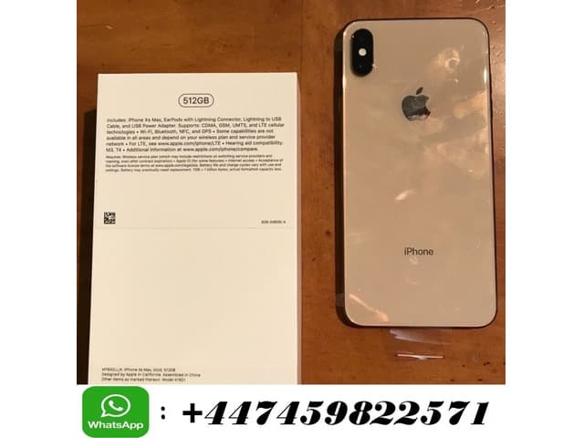 APPLE IPHONE XS MAX 512GB GOLD