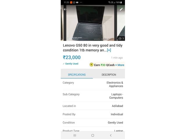 Lenovo G50 80