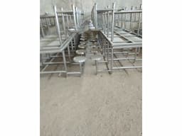 Stainless steel dining table with chair -8 seater - Image 2