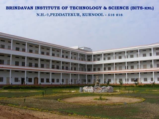 Brindavan Institute Of Engineering and Science | Best Engineering College in Kurnool | BITSKNL