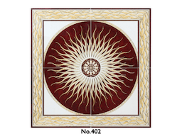 Digital Imported Ceramic Rangoli Tiles Wholesaler 1200 x 1200 Tile - Image 2