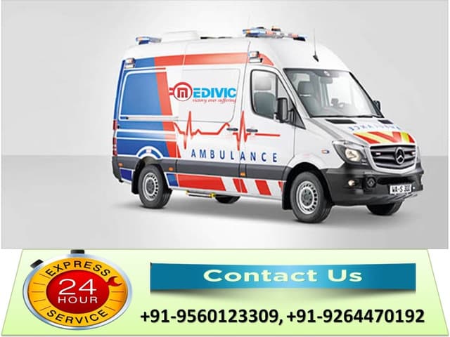 Gain Efficient Medical Care by Medivic Ambulance Service in Bokaro