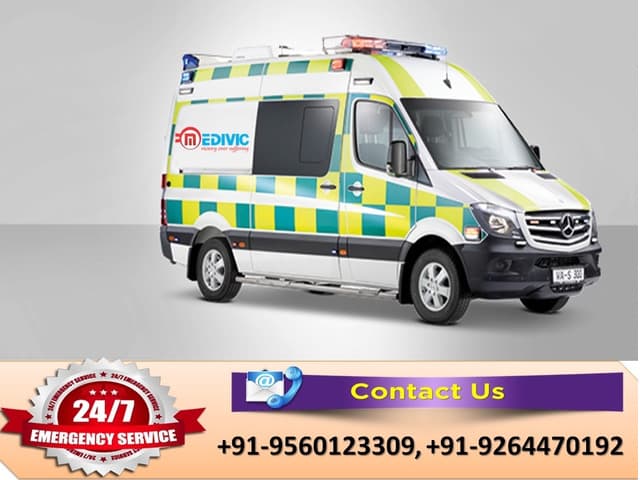 Utilize Precise Emergency Ambulance Service in Dhanbad by Medivic
