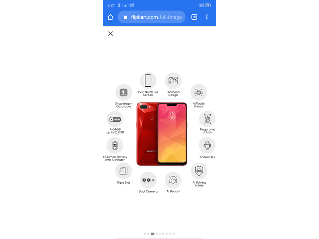 Realme 2 4GB RAM 64ROM STORAGE