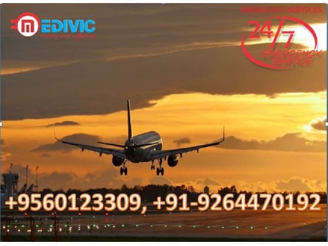 Reliable Patient Transfer Air Ambulance Service in Jabalpur by Medivic Aviation