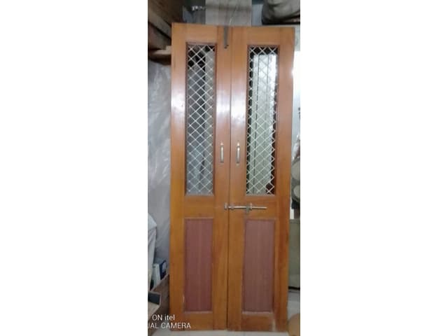 Wooden door of Teakwood