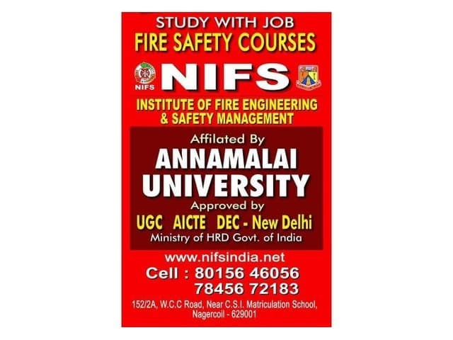 Nagercoil  fire safety courses