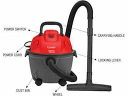 Prestige Cleanhome Typhoon05 Wet & Dry Vacuum Cleaner  (Red) - Image 1