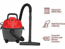 Prestige Cleanhome Typhoon05 Wet & Dry Vacuum Cleaner  (Red) - Image 3