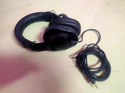Audio Technica ATH-M20x Wired without Mic Headset (Black, On the Ear) - Image 1