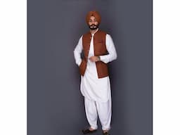 Buy Punjabi Muktsari Kurta Pajama Online - Image 5