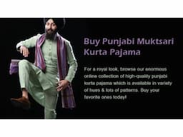 Buy Punjabi Muktsari Kurta Pajama Online - Image 6