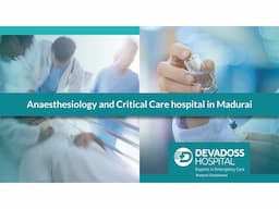 Best Anesthesiology and Critical Care in Tamilnadu - Image 1