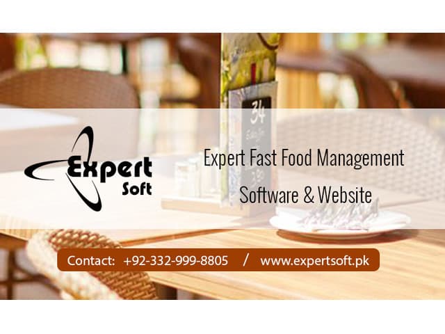 Restaurant Management Software | Fast Food Website - Expert Soft