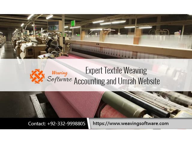 Weaving ERP Software | Textile Weaving & Accounting Software