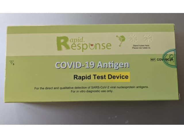 COVID-19 Rapid antigen test kit