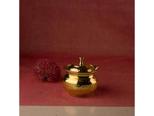 Brass Ghee Pot