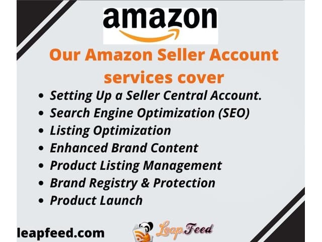 Amazon Product Listing and Optimization Services