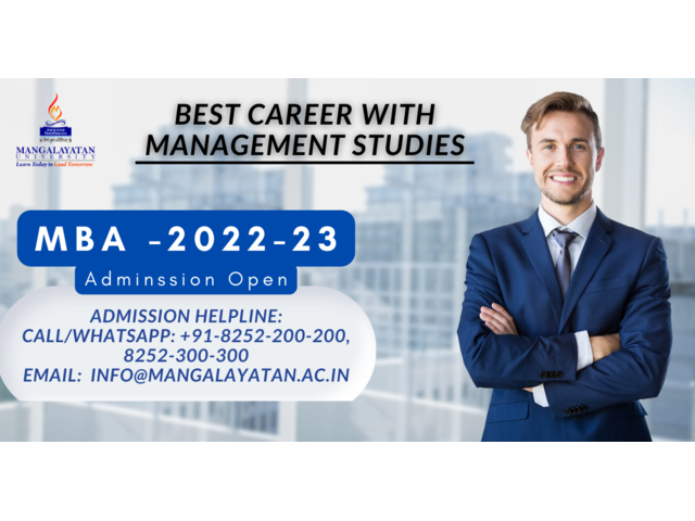 MBA Admission for a better career in the Management field!