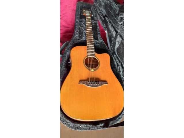 Guitare Folk Electro-Acoustique Lag T200Dce Tramontane + hard case