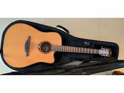 Guitare Folk Electro-Acoustique Lag T200Dce Tramontane + hard case - Image 5
