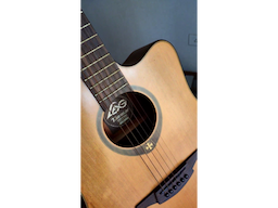 Guitare Folk Electro-Acoustique Lag T200Dce Tramontane + hard case - Image 8