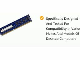 Hynix Hmt325u6bfr8c-h9 2gb Desktop Ddr3 Unbuffered Dimm Cl9 8 1.5v 1rx8 240p (256mx64 256m - Image 1