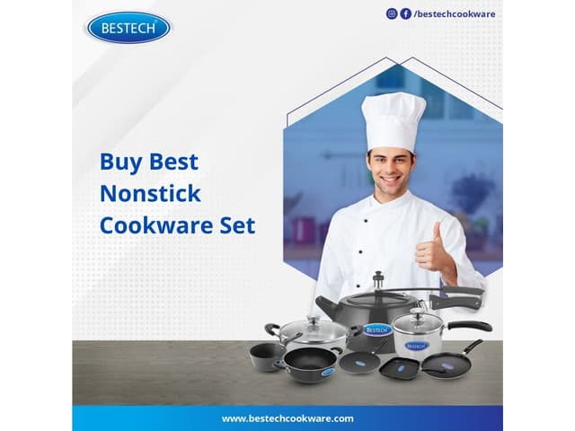 Buy Best Nonstick Cookware Set - Bestech Cookware