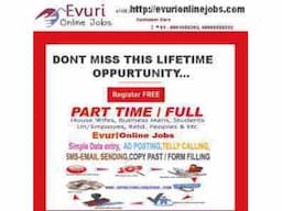 Full Time / Part Time Home Based Data Entry Jobs - Image 1
