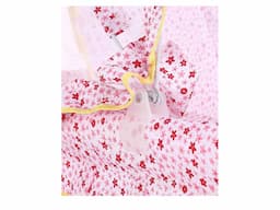 Lightweight Cradle with Mosquito Net - Pink - Image 6