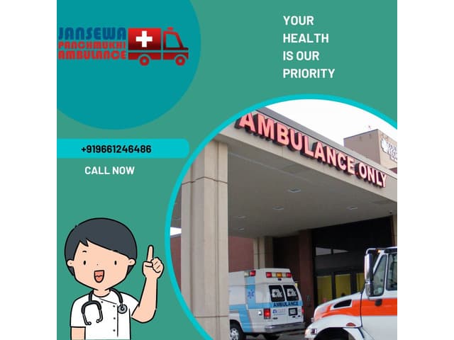 Jansewa Panchmukhi Ambulance Service in Patna with Perfect Medical Support