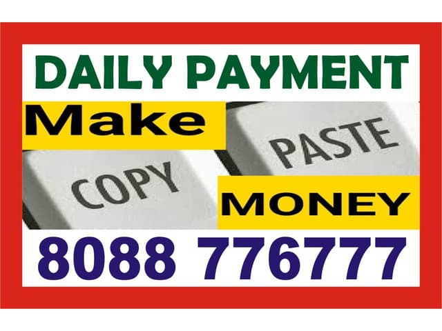 Work at Home jobs | earn money online | 799 | daily payment