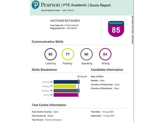 We offer genuine PTE certificates without exams all over the world