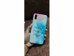 Vivo V11 Pro- Hard case (Yellow & Blue shade) - Image 2