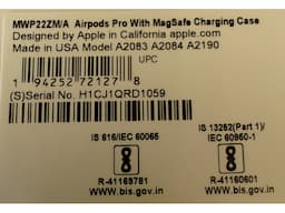 Apple Airpods pro with magsafe Charging/3 months used only - Image 7