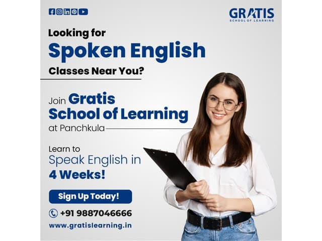 spoken english training in panchkula
