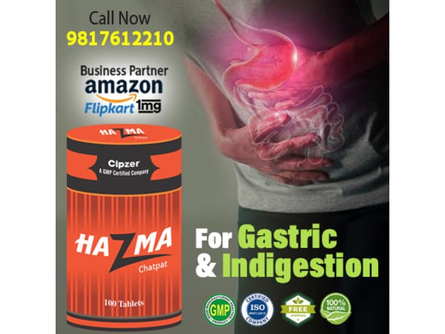 Hazma Chatpat Tablet strengthens the digestive power & relieves acidity and gas