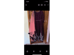 Bridal velvet gown - Image 2