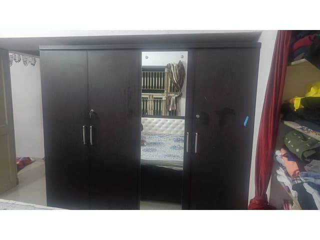 4 door wardrobe (3 months old only)