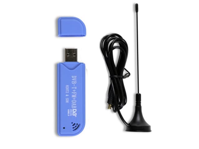 RTL-SDR SDR Dongle Stick Digital TV Tuner Remote Infrared Receiver