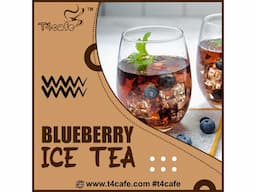 Blue Berry Ice Tea - T4 Cafe - Image 2