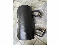 New Pure Leather Round Saddlebag for Royal Enfield - 2L - Image 6