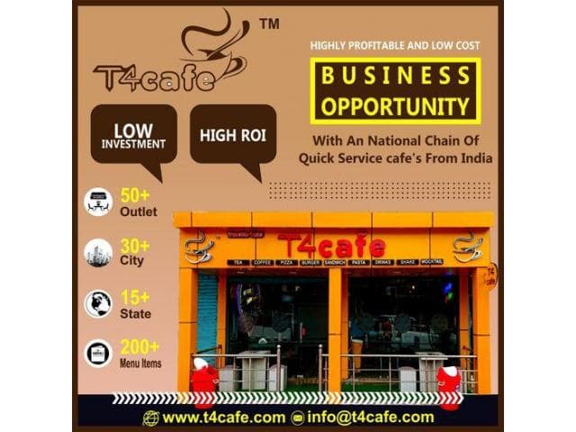 Food Franchise Business Opportunities in India | T4 cafe