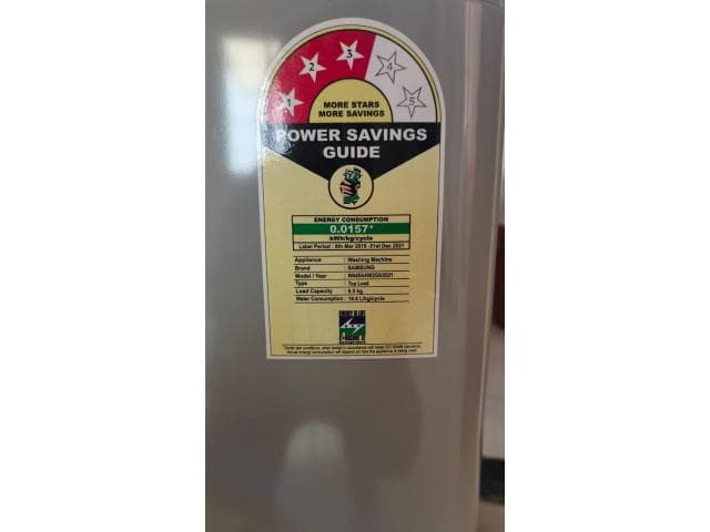 SAMSUNG 6.5 kg Fully Automatic Top Load Washing Machine Silver