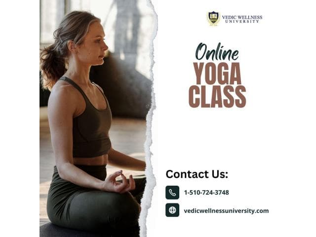 Elevate Well-being: Online Yoga Classes at Vedic Wellness University