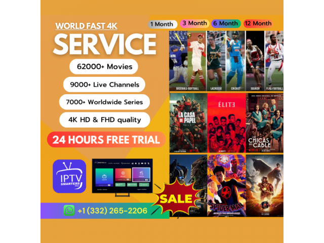 1 Year Entertainment Cable Service USA