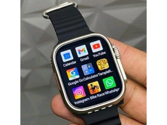 BLACK ULTRA SMART WATCH