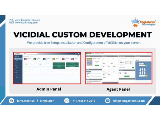 Vicidial Custom Development: Free installation and configuration
