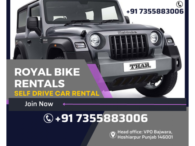 Self Driven Car Rental Pathankot