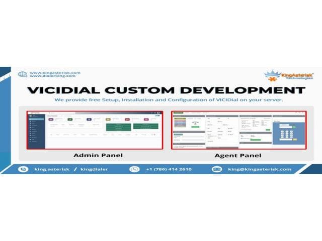 Vicidial Custom Development: Free installation and configuration